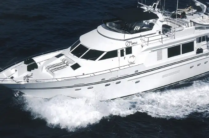 Luxury yacht Newport Beach